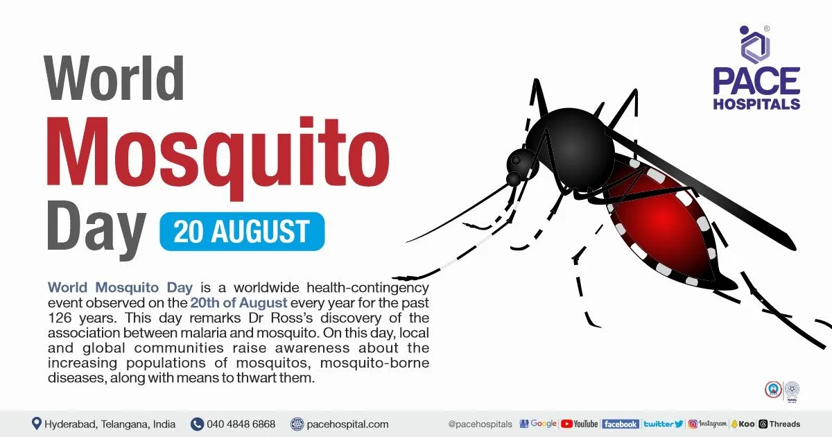 COMMEMORATING WORLD MOSQUITO DAY: A GLOBAL EFFORT TO COMBAT MOSQUITO-BORNE DISEASES
